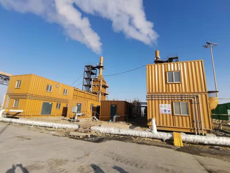 50噸鍋爐用低氮燃燒器調試完成，運行正常